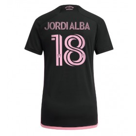 Inter Miami Jordi Alba #18 Borta Kläder Dam 2023-24 Kortärmad
